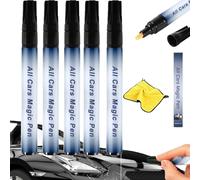 All Cars Magic Pen For Car Scratches,Magic Scratch Removal Pen,Quick Fix For Scratches And Paint Damage, Easy To Use, Fits All Car Colors (5PCS)