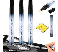 All Cars Magic Pen For Car Scratches,Magic Scratch Removal Pen,Quick Fix For Scratches And Paint Damage, Easy To Use, Fits All Car Colors (3PCS)
