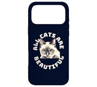 All Cats Are Beautiful Funny Balinese Cat Heartbeat Case for iPhone 17 Pro Max