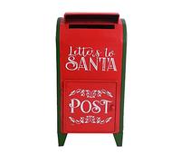 ALL CHIC Christmas Post Box Letter Boxes For Outside Red Mail box Letter Box For Christmas Decoration Outdoor For Home Decor Xmas Decorations