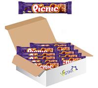 All Chocolate Bars Collection - Ultimate Assorted Chocolate Selection (Half Box (18 x Bars), Picnic Chocolate Bar 48.4g)