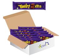 All Chocolate Bars Collection - Ultimate Assorted Chocolate Selection (Half Box (18 x Bars), Twirrl Xtra Duo Chocolate Bar 54g)