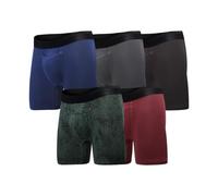 All Citizens Amazon Exclusive Advanced Ball Pouch Underwear for Men, Patented Boxer Briefs Pouch, Breathable, No Ride Up, (Black | Blue | Rainforest | Dark Gray | Oxblood), XL