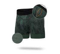 All Citizens Elite II Trunk With Fly Underwear for Men - XX-Large, Green | The Most Advanced Underwear Pouch | No Ride Up Leg Grippers | Breathable, Sweat-Wicking Comfort | Premium Performance Wear