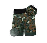 All Citizens Elite Mens Boxers Briefs with Fly, Patented Ball Pouch Underwear for Men, Supportive & Breathable, Moisture-Wicking Performance Fabric, No Ride Up Legs, Green, XX-Large