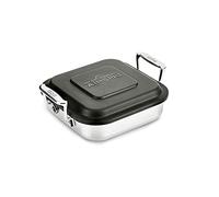 All-Clad 11644911256 Gourmet Accessories Square Baker with Lid, Stainless Steel, Silver
