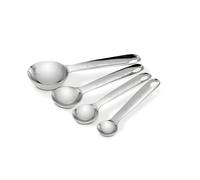 All-Clad 59918 Stainless Steel Measuring Spoon Set, 4-Piece, Silver