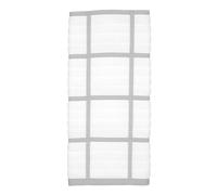 All-Clad Checked Kitchen Towel: Highly Absorbent, Super Soft Long Lasting - 100% Cotton, 17"x30" Tea Towel for Cleaning & Drying Dishes, Pans, Glassware, or Countertops, (1-Pack), Titanium Gray