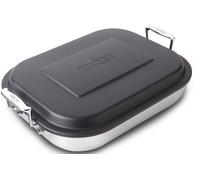 All-Clad Specialty Stainless Steel Lasagna Pan 12x15x2.75 Inch Induction Oven Broiler Safe 600F Frozen Lasagna, Pots and Pans, Cookware Silver