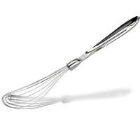 All-Clad T134 Stainless Steel Flat Whisk/Kitchen Tool, 13-Inch, Silver -