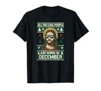 All Cool People are Born in December Birthday Xmas Bday T-Shirt