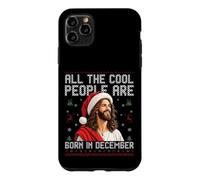 All Cool People In December Jesus Christmas Birthday Case for iPhone 11 Pro Max