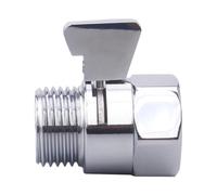All Copper Chrome Shower Heads Fast Switching Through The Shut Off Valve Hose Flow Throttle Seal