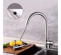 All Copper Kitchen Faucet Pull One Key Water Outlet Kitchen Kitchen Sink Faucet Chrome Single Hand Pull Out Spray Head.
