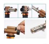 All-Copper Liquefied Gas Welding Torch for Portable Metal Repair - 350-400°C Temp Control, Compatible with Copper/Aluminum/Iron/Stainless Steel -(B)