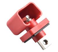 All-Copper Lithium Battery Energy Storage Terminal Battery for IDEAL for Storage with 120A and All-Copper crafted from Plastic and Glass (Red)