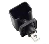 All-Copper Lithium Battery Terminal 150A High Current Connector Energy Storage Post IP67 Rated for New Energy Cabinet(black)