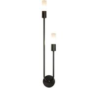 All-Copper Nordic Minimalist Wall Lamp, Creative Art Long Double-Headed Wall Lamp, Modern Living Room Background Wall Bedroom Bedside Lamp