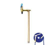 All-Copper Outdoor Garden Water Column Faucet - 23.6in Hydrant Water Dispenser Essential Gardening Supplies for Efficient Watering & Stylish Design