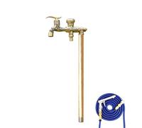 All-Copper Outdoor Garden Water Column Faucet - 23.6in Water Dispenser Hydrant Essential for Gardening Outdoor Watering Solution Various Styles Available