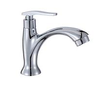 All Copper Washbasin Waterfall Faucet Classic Single Hole Single Handle Sink Hot Cold Water Tap Brass Metal Kitchen Faucet Toilet Lavatory Seated Water Tap Vessel Faucet