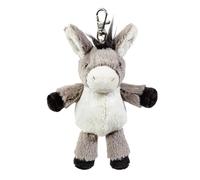 All Creatures Cleo the Donkey Cuddly Toy Keyring/Keychain Small Size (20cm) - Official Collection