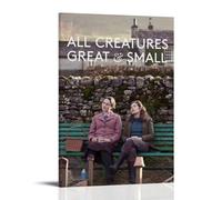 All Creatures Great And SmallArt Decoration Painting Waterproof And Stain Resistant, Living Room Study Coffee Shop Wall Painting Free Installation Easy to Clean Preferred Gift Giving OptionFrame-style