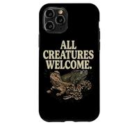 All Creatures Welcome Bright Positive Text Unity Inspired Case for iPhone 11 Pro