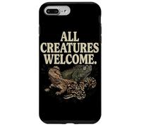All Creatures Welcome Bright Positive Text Unity Inspired Case for iPhone 7 Plus/8 Plus