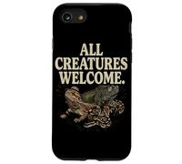 All Creatures Welcome Bright Positive Text Unity Inspired Case for iPhone SE (2020) / 7/8