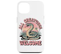 All Creatures Welcome Colorful Unity Message Inspired Art Case for iPhone 13