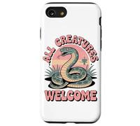 All Creatures Welcome Colorful Unity Message Inspired Art Case for iPhone SE (2020) / 7/8