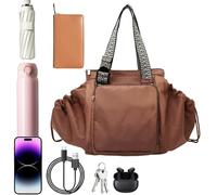 All-Day Carry Tote - Multi-Pocket Travel Holdall For Women | Organiser Duffle Shoulder Bag With Large Storage, Stylish Commuter Tote For Mums, Students, Gym, Nurses, School, Work, Lightweight Daily Ba