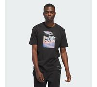 adidas Men's All Day I Dream About Summer (A.D.I.D.A.S.) Graphic Tee, Black, XXL