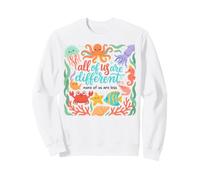 All Different None Less Autism Awareness Ocean Friends Sweatshirt