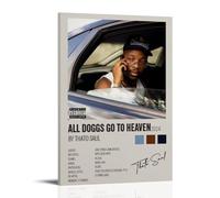 ALL DOGGS GO TO HEAVEN BY THATO SAUL Poster; Room Aesthetics, Canvas Oil Painting, Album/movie Poster Hanging Picture