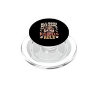 All Dogs Are Cool but Pitbulls Rule Pittie Lover PopSockets PopGrip for MagSafe
