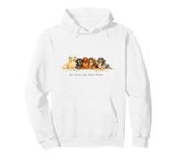 All Dogs Are Irish Today Dachshund Illustration Pullover Hoodie