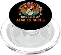 All Dogs Were Created Equal - Jack Russell Terrier Dog Lover PopSockets PopGrip for MagSafe