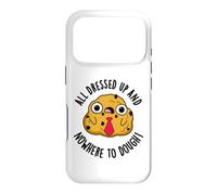 All Dressed Up And Nowhere To Dough Food Pun Case for iPhone 17 Pro