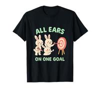All Ears on One Goal Dream Team Bunny Graphic T-Shirt