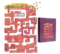 All-Edge Jigsaw Challenge-Birthday Heist on the Hillside, Edge Piece Puzzle