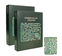 All Edge Jigsaw Challenge - Every Piece Is A Challenge, New Summer Day on the River Puzzle, Winding Creek & Mouse Burrow, 438 Out of 501 Puzzles Pieces Are Edge Puzzles (Winding Creek*2)