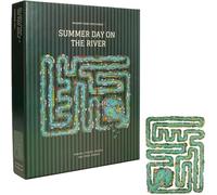 All-Edge Jigsaw Challenge - Every Piece Is a Challenge, Summer Day on The River Edge Piece Puzzle, 501 Piece Edge Puzzle Kit, High Difficulty Puzzles, Fun and Challenging (1 set)