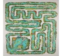 All-Edge Jigsaw Challenge - Summer Day on The River - 501 Piece Difficult Puzzle for Adults & Families - Unique Majority-Edge Design with Premium River Artwork