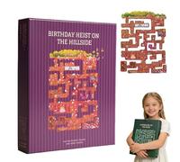 All Edges Puzzle, Summer Day on The River Edge Piece Puzzle,All Jigsaw Challenge,501 Piece Kit,Family Time Game for Adults and Kids (Purple)