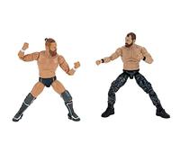 All Elite Wrestling Unrivaled Jon Moxley and Bryan Danielson Two Pack - Two 6-Inch Figures with Aew Microphones and Alternate Hand Accessories - Amazon Exclusive