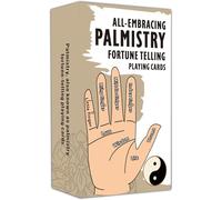 All-Embracing Palmistry Fortune-Telling Playing Oracle Cards, Tarot Cards for Beginners, Unique Oracle Deck and Fun Playing Card, Tarot Deck with Meanings on Them, for Beginners