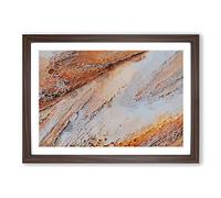 All Eternity in Abstract Framed Print | A2 Walnut Framed Wall Art | Ready to Hang | Abstract Fantasy Picture | Living Room Bedroom Lounge Office