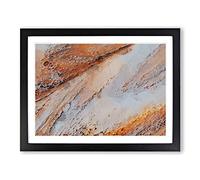 All Eternity In Abstract Modern Art Framed Print | A3 Black Framed Wall Art | Ready to Hang | Abstract Fantasy Picture | Living Room Bedroom Lounge Office